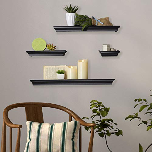 Floating Wall Mount Molding Ledge Shelves