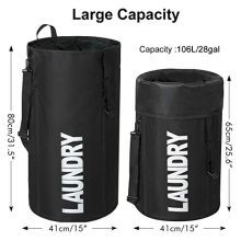Chrislley 106L Collapsible Laundry Bag