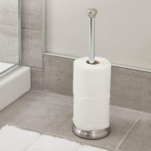 iDesign York Metal Toilet Tissue Roll Reserve for Bathroom