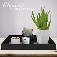 Waterproof Acrylic Vanity Tray Bathroom Organizer for Change, Coin, Key