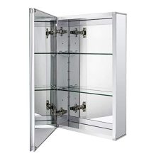 Medicine Cabinet with Framless Double Sided Mirror Door