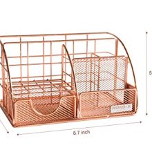 Rose Gold Desk Organizer and Storage for Your Accessories
