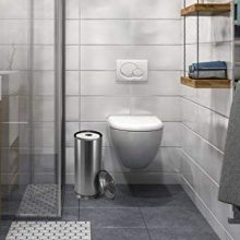 LDR Industries Free Standing Toilet Paper Holder Canister