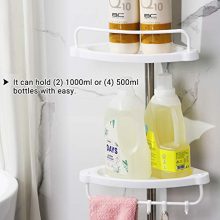 Ultimate Bathroom Organization with the Constant Tension Shower Caddy – Adjustable, Rust-Proof, and Versatile Stainless Steel Corner Shelf for a Clutter-Free Shower