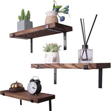 Rustic Wood Floating Shelves Farmhouse Wooden Wall Shelves