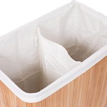 BIRDROCK HOME Double Laundry Hamper
