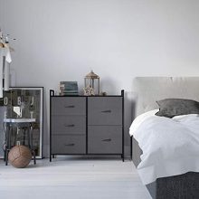Fabric Storage Tower Organizer Unit for Bedroom
