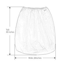 ALVABABY 2 Pack Reusable Diaper Pail Liner for Cloth Diaper