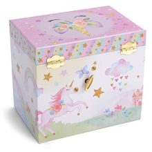 Jewelkeeper Musical Jewelry Box with 2 Pullout Drawers