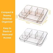 Tray Cosmetic Display Case Brush Holder Storage Box