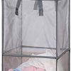 Mesh Popup Laundry Hamper with Handles
