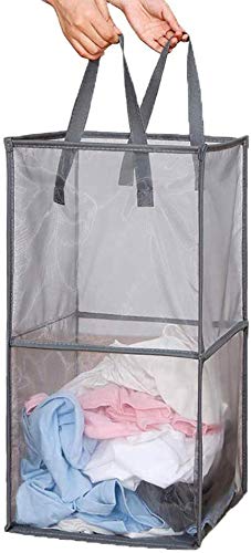 Mesh Popup Laundry Hamper with Handles