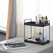 Space-Saving Marvel: 2-Tier Standing Rack for Countertop Storage