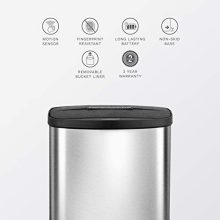 Infrared Touchless Stainless Steel Trashcan
