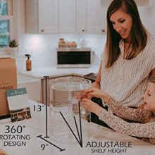 Spinning Storage for Skincare Makeup Organizer by Tranquil Abode