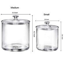 Jars Bathroom Vanity Organizer Canister