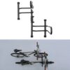 Adjustable 2 Bike Floor Parking Rack