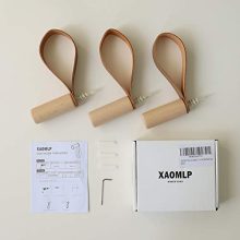XAOMLP Wooden Coat Hooks Wall Mounted Vintage