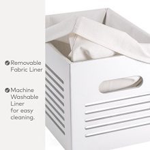 Wooden Storage Bin Toilet Paper Basket Storage - Decorative Vanity