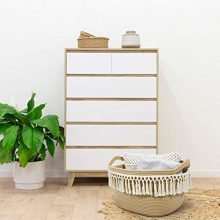 Rectangle Woven Basket Tassel Cotton Rope Storage Basket