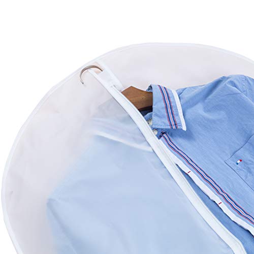 allhom dust Proof Garment Bags - Set of 6 pcs 40 inch