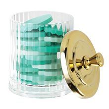 Bathroom Vanity Storage Organizer Canister