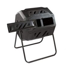 Dual Chamber Rolling Compost Tumbler