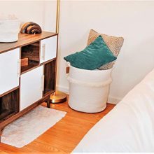 Chic Cotton Rope Woven Storage Basket - Your Stylish Home Organizer