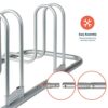 Retrospec Stash Rack 4 Bike Floor Stand Bicycle Storage Organizer
