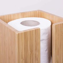 Circadus Bamboo Toilet Paper Roll Holder