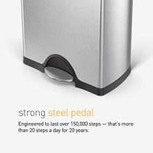 Dual Compartment Recycling Kitchen Step Trash Can