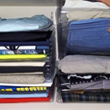 EZSTAX Closet Organizer and Shirt Folder