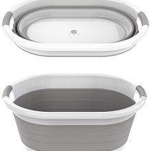 Vremi Collapsible Plastic Laundry Basket
