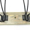 Sageme Wall Mounted Coat Rack,Wooden Entryway Vintage