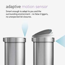 Code J Custom Fit Liners | easyhuman 45L Semi-Round Automatic Sensor Trash Can - The Ultimate Hygienic Solution for Effortless Waste Disposal! 🗑️✨