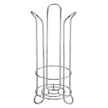 iDesign Classico Metal Toilet Tissue Roll Reserve Organizer for Bathroom