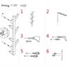Coat Rack Wall Mounted, Coat Hook Wall Supports