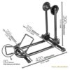 BIKEHAND Bicycle Floor Type Parking Rack Stand