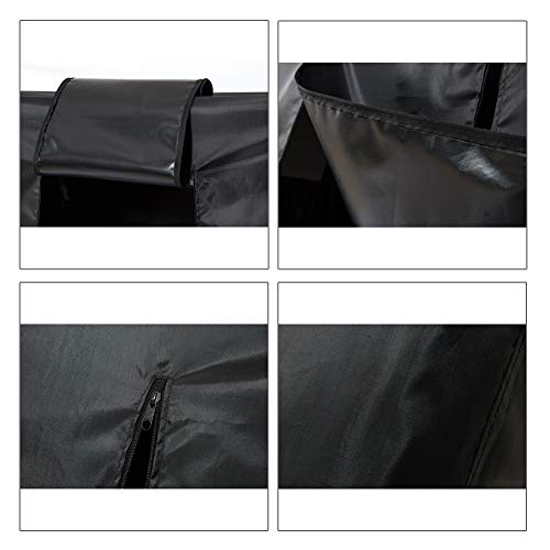 Garment Rack Cover 59" Clothes Rack Cover for Storage