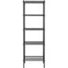 14 inch x 24 inch Certified Black Epoxy 5 Shelf Kit