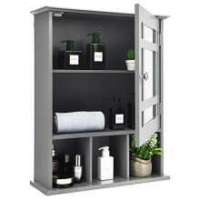 Bathroom Wall Mounted Storage Cabinet with Adjustable Shelf