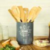 Vintage Utensil Crock to Organize Cooking Spoons