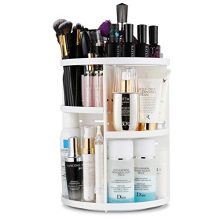360 Degree Rotating Vanity Makeup Organizer