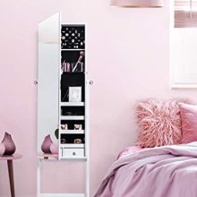 Nicetree Jewelry Cabinet with Full-Length Mirror