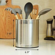 Hillbond Rotating Utensil Holder Utensil Crock