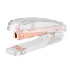 KIDMEN Rosegold Desk Accessory Kit,Set of Stapler