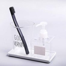 Floatant Small Ceramic Candle Tray Rectangle White Sink Tray Perfume
