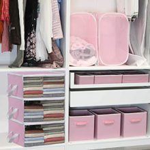 Simple Houseware 3 Pack Foldable Closet Organizer