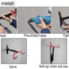 Dirza Wall Mount Bike Hanger Flip Up Garage Bicycle