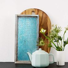Holder for Guest Hand Towel Mosaic Tray for Luxurious Bath countertop